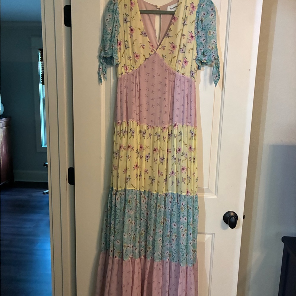 Yumi Kim Pastel Floral Maxi Dress